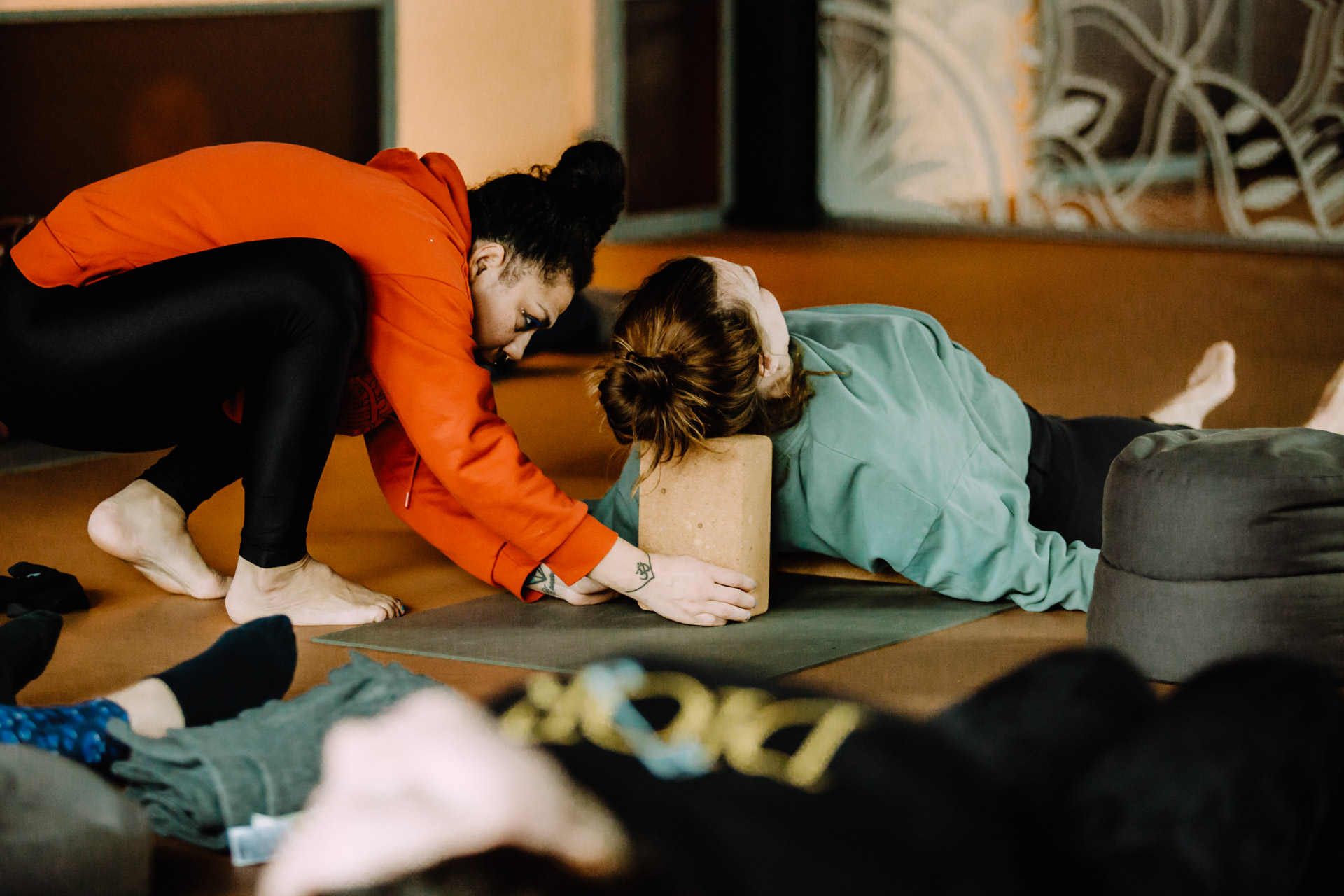 Yin Yoga les, trainer en trainee